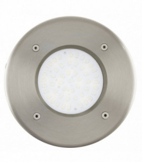 LED 1 Light Outdoor Recessed Ground Lamp Stainless Steel IP44