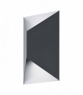 LED Outdoor Flush Wall Light Anthracite, White 6520