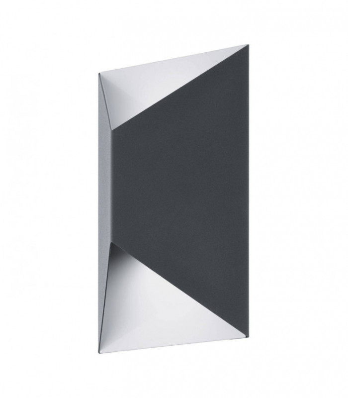 LED Outdoor Flush Wall Light Anthracite, White 6520