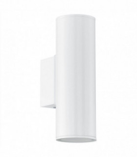 Outdoor Up Down Wall Light White IP44, GU10