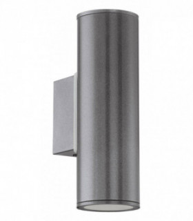 Outdoor Up Down Wall Light Anthracite IP44, GU10