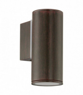 Outdoor Wall Downlight Antique Brown IP44, GU10