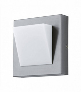 LED Outdoor Flush Wall Light Stainless Steel IP44