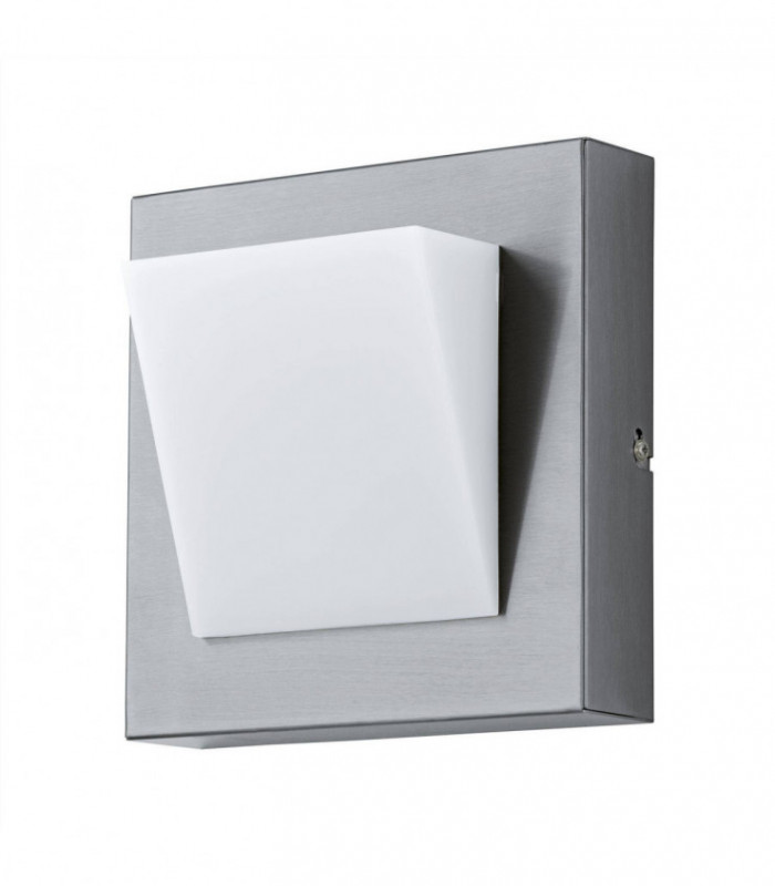 LED Outdoor Flush Wall Light Stainless Steel IP44