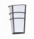 LED Outdoor Flush Wall Light Anthracite IP44