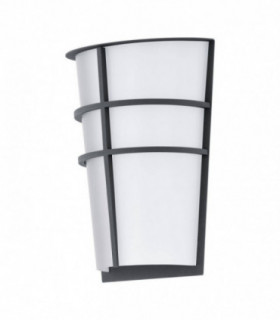LED Outdoor Flush Wall Light Anthracite IP44