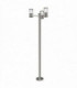 LED Outdoor Lamp Post Stainless Steel IP44