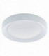 LED Outdoor Flush Wall Light White IP44