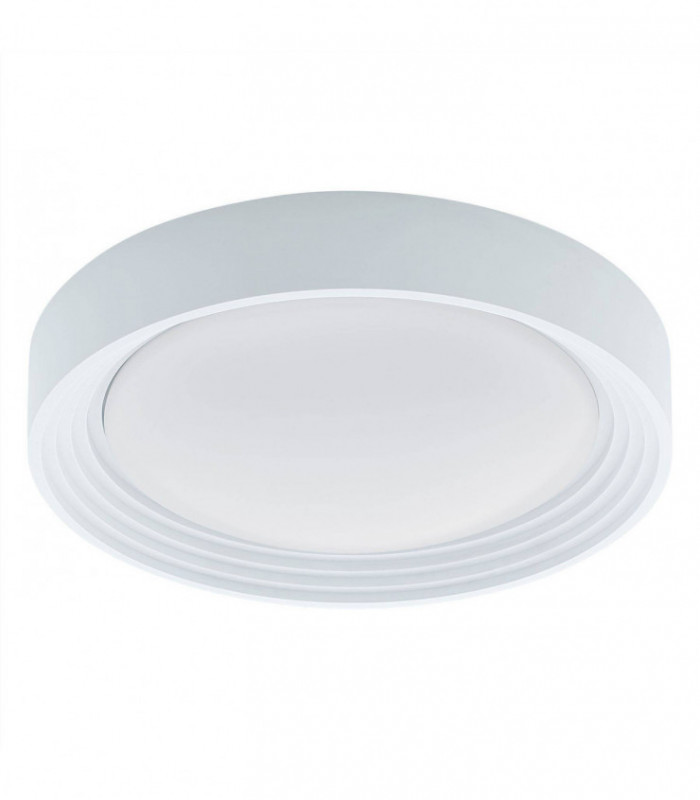 LED Outdoor Flush Wall Light White IP44