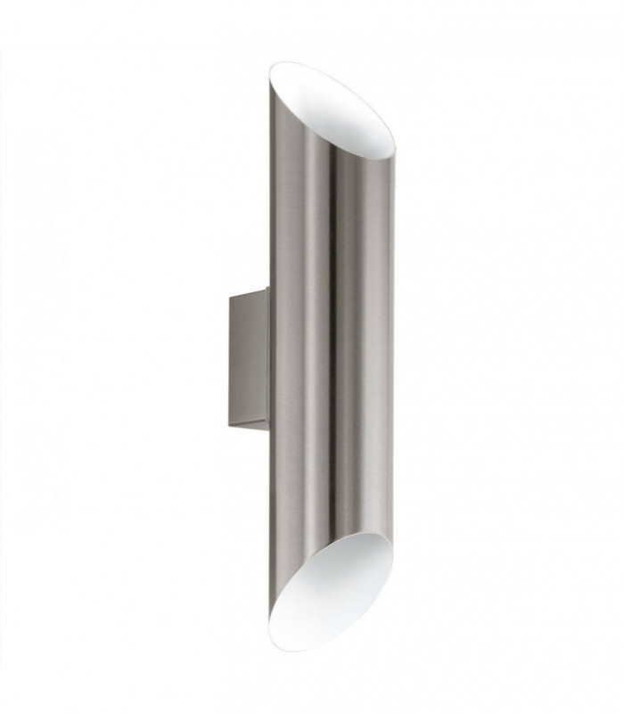LED Outdoor Up Down Wall Light Stainless Steel, White IP44