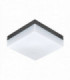 LED Outdoor Flush Ceiling Light Anthracite IP44