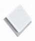 LED Outdoor Flush Ceiling / Wall Light Stainless Steel, Silver IP44
