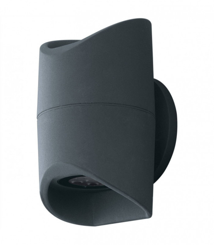 LED Outdoor Up Down Wall Light Anthracite IP54