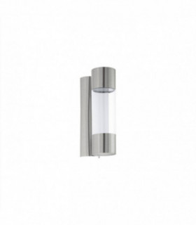 LED Outdoor Flush Wall Light Stainless Steel IP44