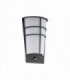 LED Outdoor Wall Light with PIR Motion Sensor Anthracite IP44