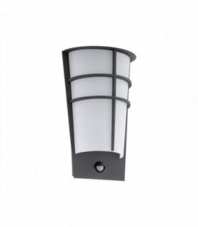 LED Outdoor Wall Light with PIR Motion Sensor Anthracite IP44