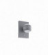 LED Outdoor Up Down Wall Light with PIR Motion Sensor Silver IP44