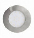 LED Outdoor Recessed Spotlight Satin Nickel IP44