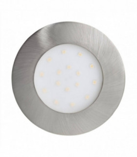 LED Outdoor Recessed Spotlight Satin Nickel IP44