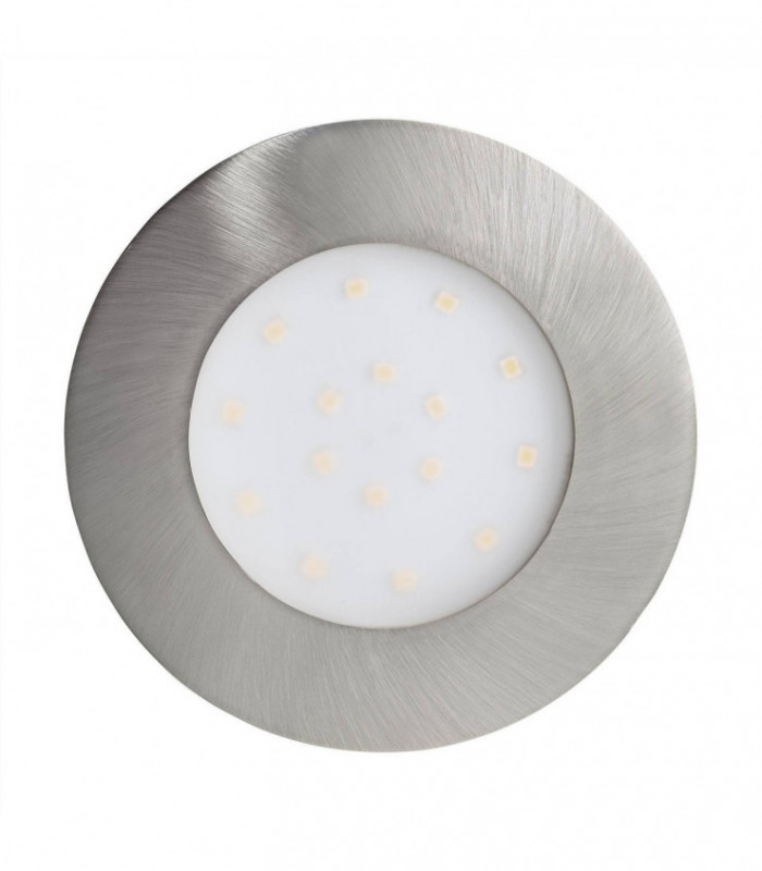 LED Outdoor Recessed Spotlight Satin Nickel IP44