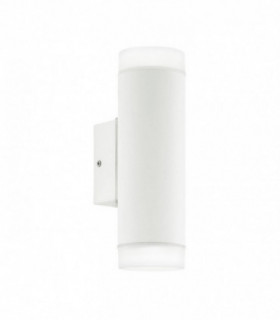 Outdoor Up Down Wall Light White IP44, GU10