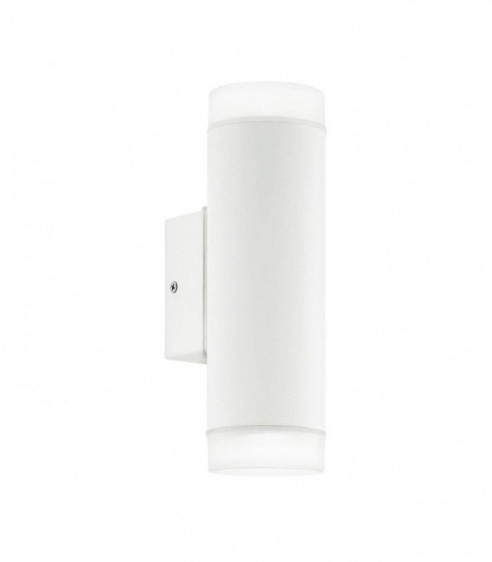 Outdoor Up Down Wall Light White IP44, GU10