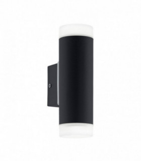 Outdoor Up Down Wall Light Black IP44, GU10