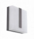 LED Outdoor Flush Wall Light Anthracite IP44
