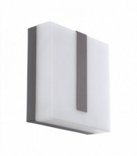 LED Outdoor Flush Wall Light Anthracite IP44