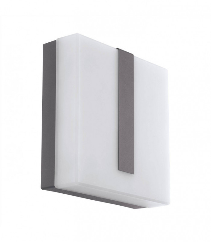 LED Outdoor Flush Wall Light Anthracite IP44