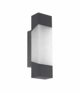 LED Outdoor Flush Wall Light Anthracite IP44