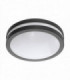 LED Outdoor Flush Ceiling / Wall Light Anthracite IP44