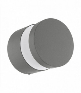 LED Outdoor Wall Light Silver IP44