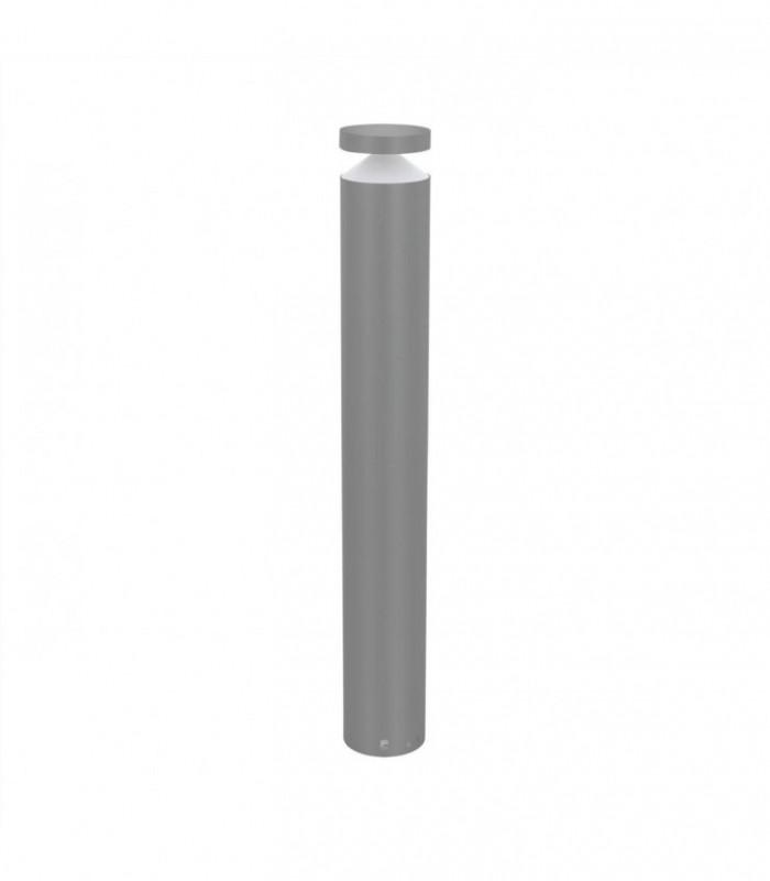 LED Outdoor Bollard Light Silver IP44