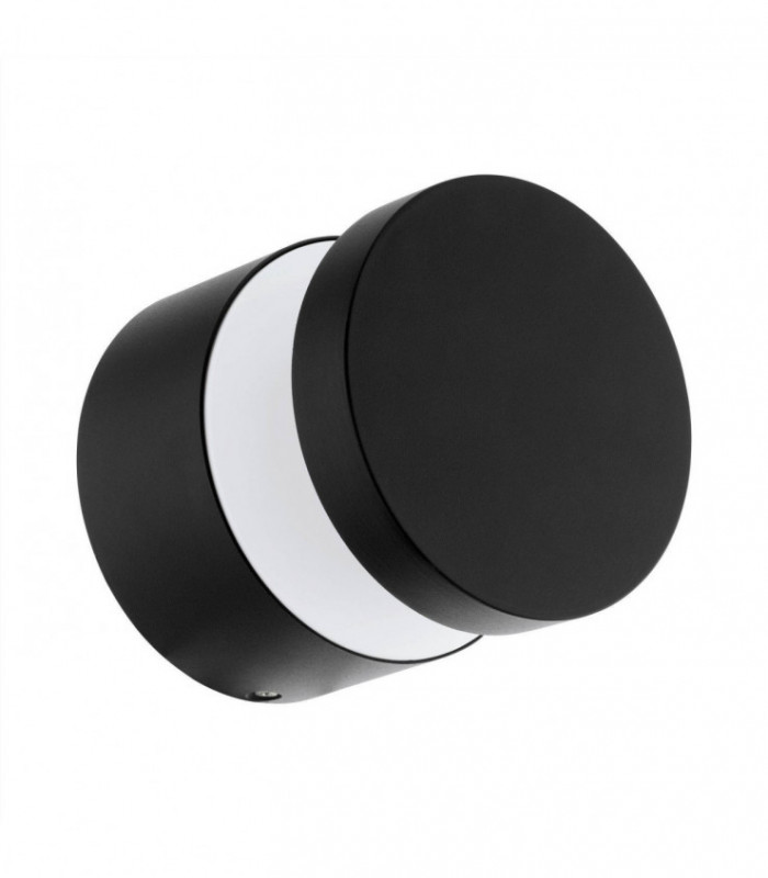 LED Outdoor Wall Light Black IP44