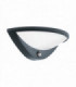 LED Outdoor Wall Light with PIR Motion + Dawn / Dusk Sensor Anthracite IP44