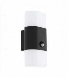 LED Outdoor Wall Light with PIR Motion + Dawn / Dusk Sensor Anthracite IP44