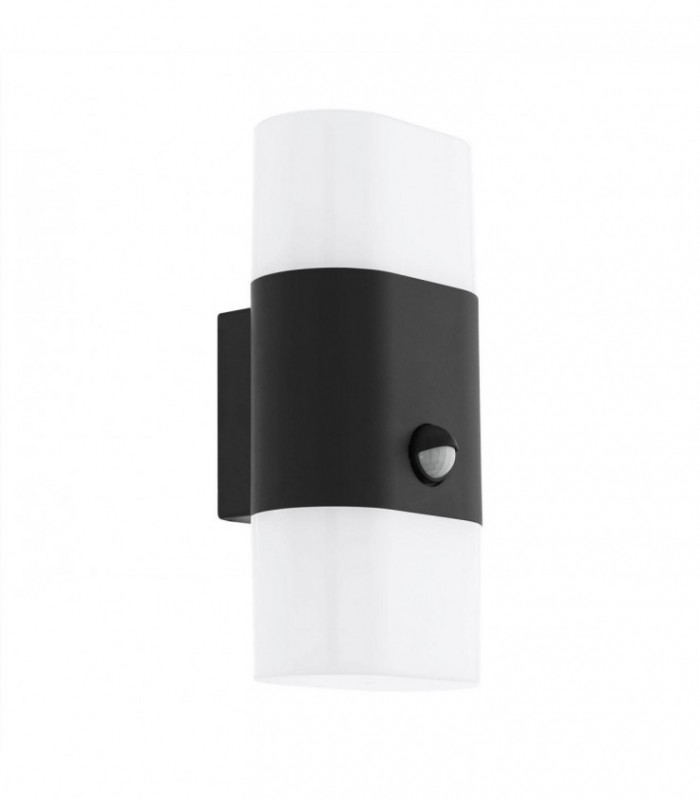 LED Outdoor Wall Light with PIR Motion + Dawn / Dusk Sensor Anthracite IP44