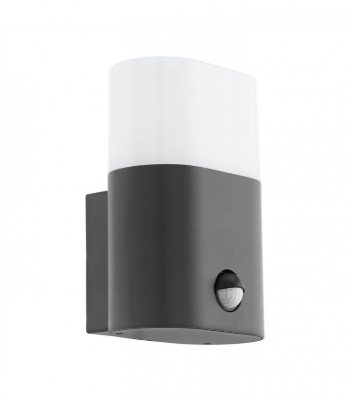 LED Outdoor Wall Light with PIR Motion + Dawn / Dusk Sensor Anthracite IP44
