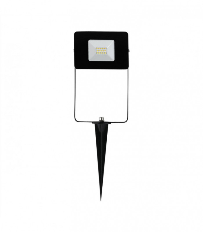 LED Outdoor Spike Flood Light Black IP44