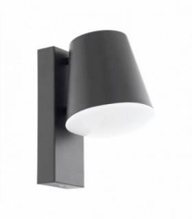 1 Light Outdoor Wall Downlight Anthracite IP44, E27