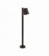 1 Light Outdoor Bollard Light Anthracite IP44, E27