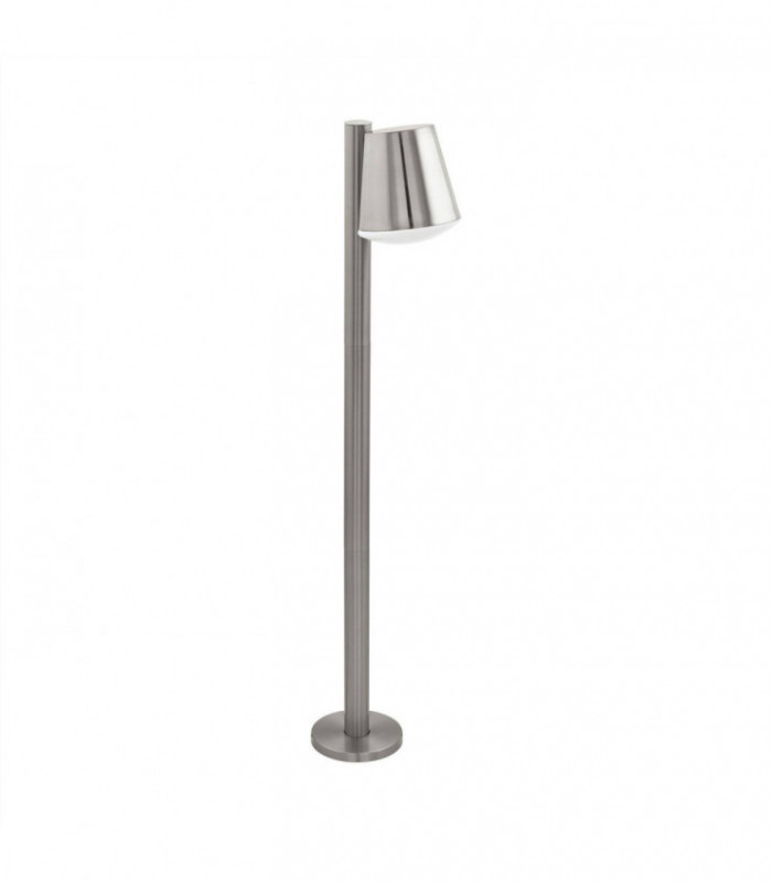 1 Light Outdoor Bollard Light Stainless Steel IP44, E27