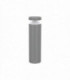LED Outdoor Bollard Light Silver IP44