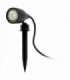 1 Light Outdoor Spike Light Black IP44, GU10