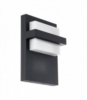 LED Outdoor Flush Wall Light Anthracite IP44