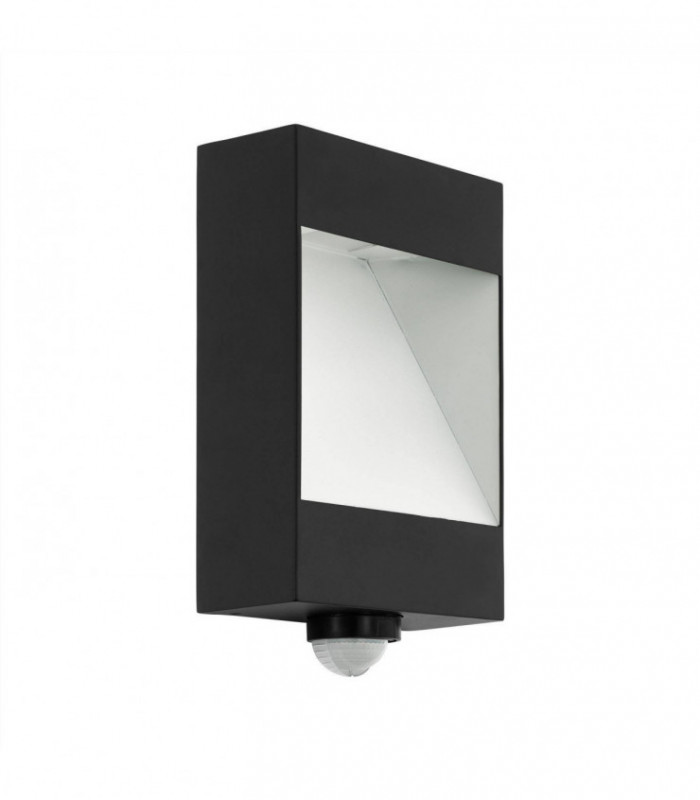 LED Outdoor Wall Light with PIR Motion Sensor Anthracite, White IP65