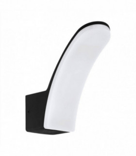 LED Outdoor Wall Light Black IP44