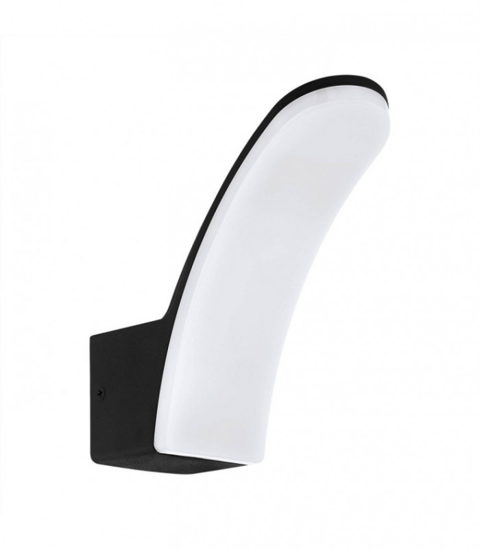 LED Outdoor Wall Light Black IP44