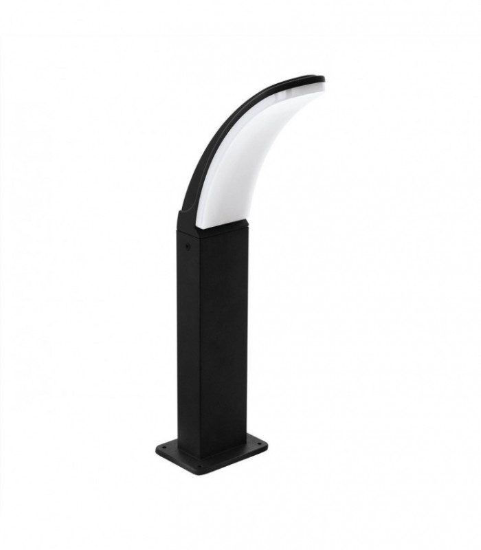 LED Outdoor Short Bollard Light Black IP44